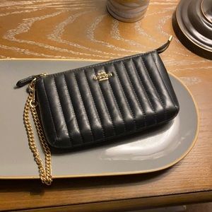 Coach Quilted Wristlet 💜